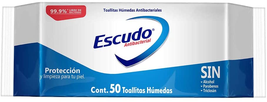 escudo antibacterial 16c16 toalla humeda  - Producto de Abarrotes Varios en Super La Bodeguita